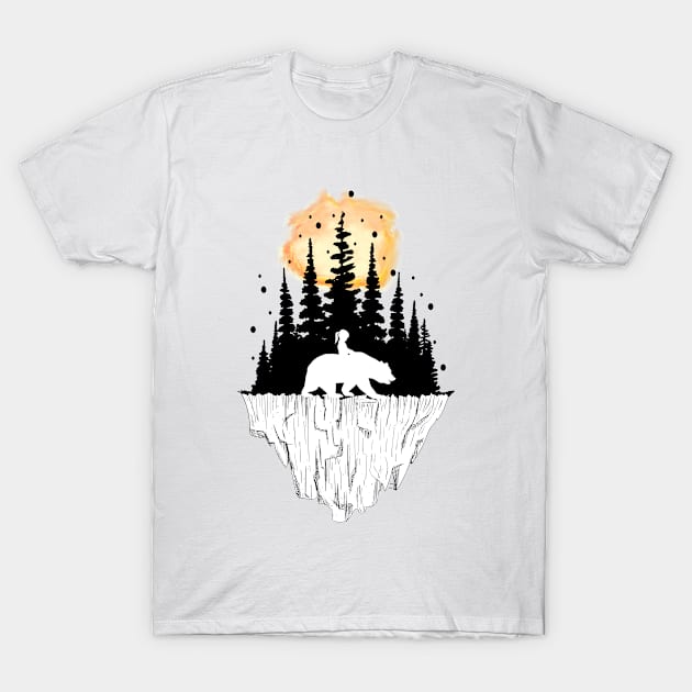 Bears Island T-Shirt by Bongonation